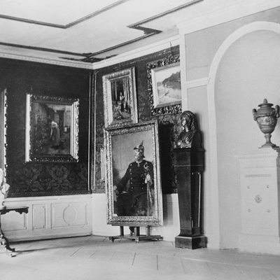 Blick in den kleinen grnen Saal, Palais, nach 1920