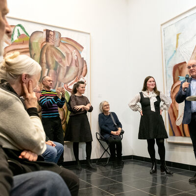 Vernissage Kristina Schuldt. Tatjana