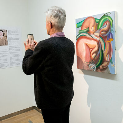 Vernissage Kristina Schuldt. Tatjana