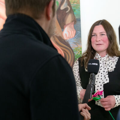 Vernissage Kristina Schuldt. Tatjana