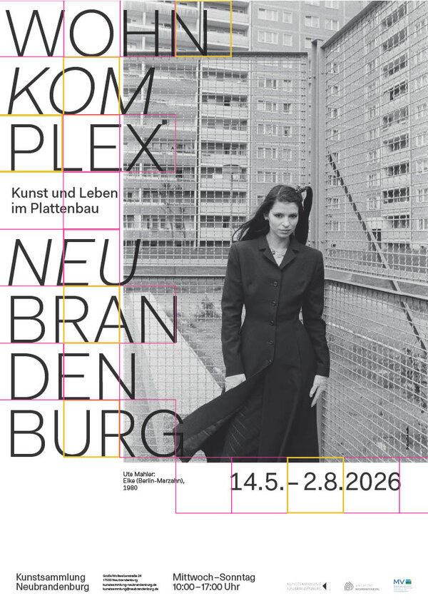 Plakat - Elke Berlin Marzahn, 1980 Modemagazin Sibylle