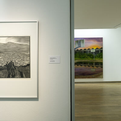 Ausstellungsansichten "Wohnkomplex - Neubrandenburg"