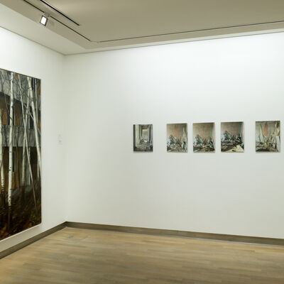 Ausstellungsansichten "Wohnkomplex - Neubrandenburg"