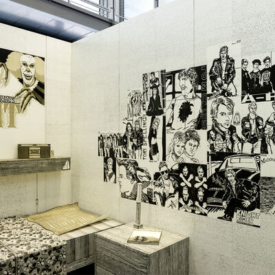 Ausstellungsansichten "Wohnkomplex - Neubrandenburg"