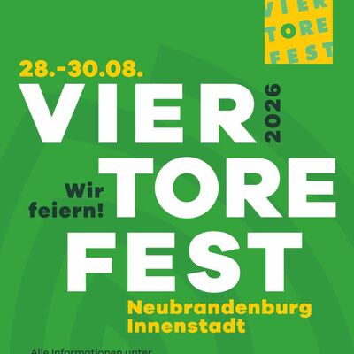 Vier-Tore-Fest Neubrandenburg vom 28.08.2026 bis 30.08.2026
