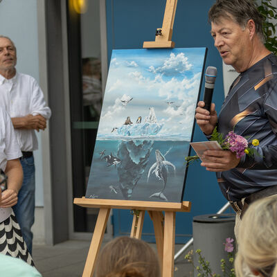 Der Gewinner des Publikumspreises J�rgen Maischak � Lothar Vohs