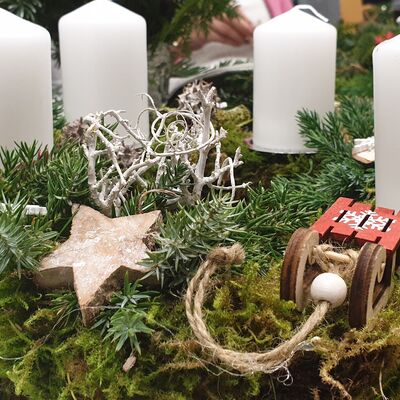 Floristik zur Weihnachtszeit