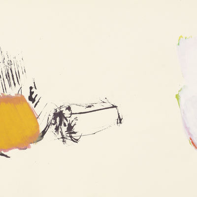 Ohne Titel, 1999, Tempera, Tusche