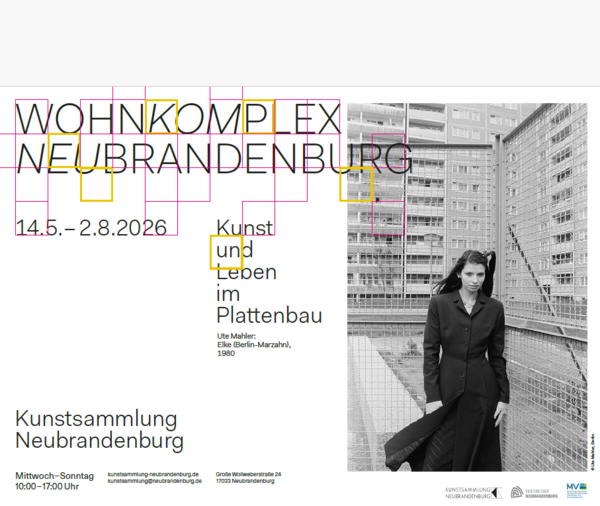 Wohnkomplex - Neubrandenburg. Kunst und Leben im Plattenbau
