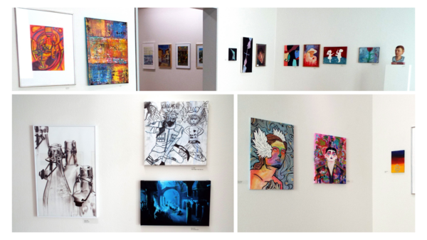 Blick in den Raum - Ausstellung meiN|Bild 2021